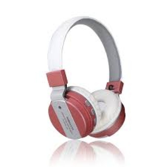 HEADPHONES WIRELESS STEREO SUPER BASS HEADSETS JB55 COLOUR PINK